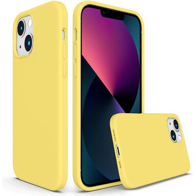 Schutzhülle Silikon Hülle für Apple iPhone 14 Plus Handy Tasche TPU Case Cover