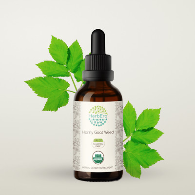 HerbEra Organic Horny Goat Weed Alcohol-FREE