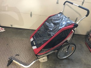 chariot cougar 2 bike trailer