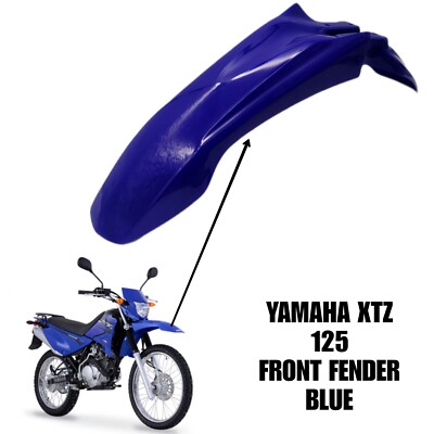front fender Yamaha XTZ 125 BLUE | eBay