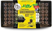 JIFFY Tray 72 Peat Pellet FAST SEED STARTER KIT FAST FAST SHIP!! SEEDLING  Plant
