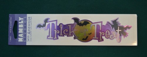 #2 ~ Halloween Embellishment, Sticker, Me & My BIG Idea, Jolee's, Cloud9 Design - Picture 2 of 12