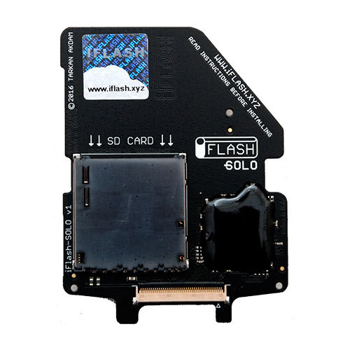 iFlash Solo SD Adapter iPod 5G 6G 7G Video Classic Install 1x SD