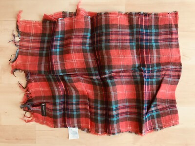 Boss Orange (Hugo Boss) -  Schal/Tuch (Leinen) - Rot- Made in Italy - NEU!