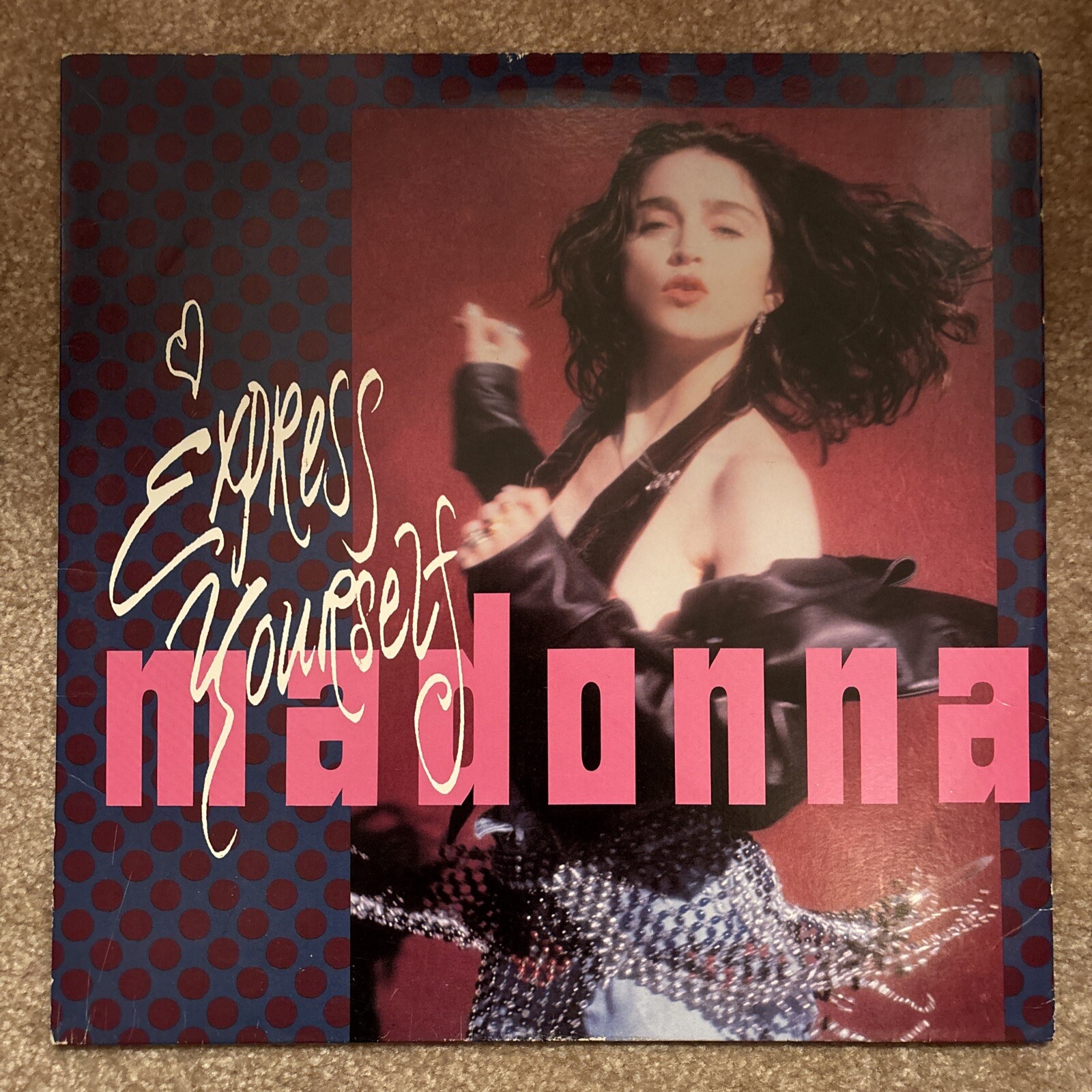 Madonna ‎ ~ Express Yourself ~ Vintage 12” Single