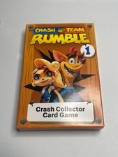 2023 McDonald  s Happy Meal Crash Team Rumble 1 Crash Collector Card Game