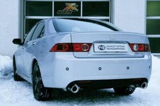 FOX Sportauspuff SOUND Anlage ab Kat Honda Accord 7 CL9 Duplex re li je 1x100mm