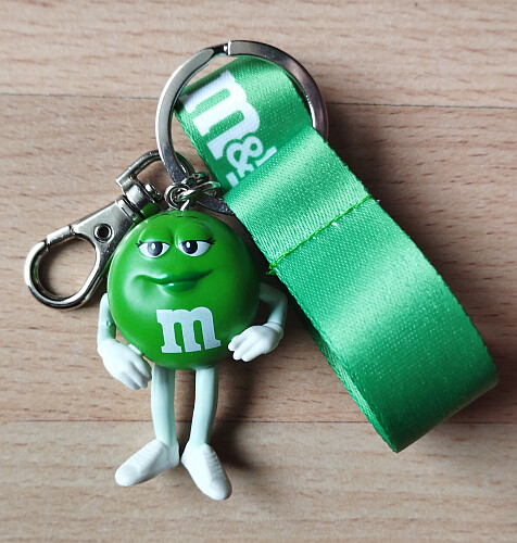1 M&M`s FIGUREN-SCHLÜSSELANHÄNGER Ihrer Wahl - Picture 10 of 13