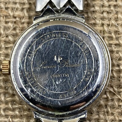 Lucien Piccard Watch Womens 26981TRI Stainless Steel NEW 