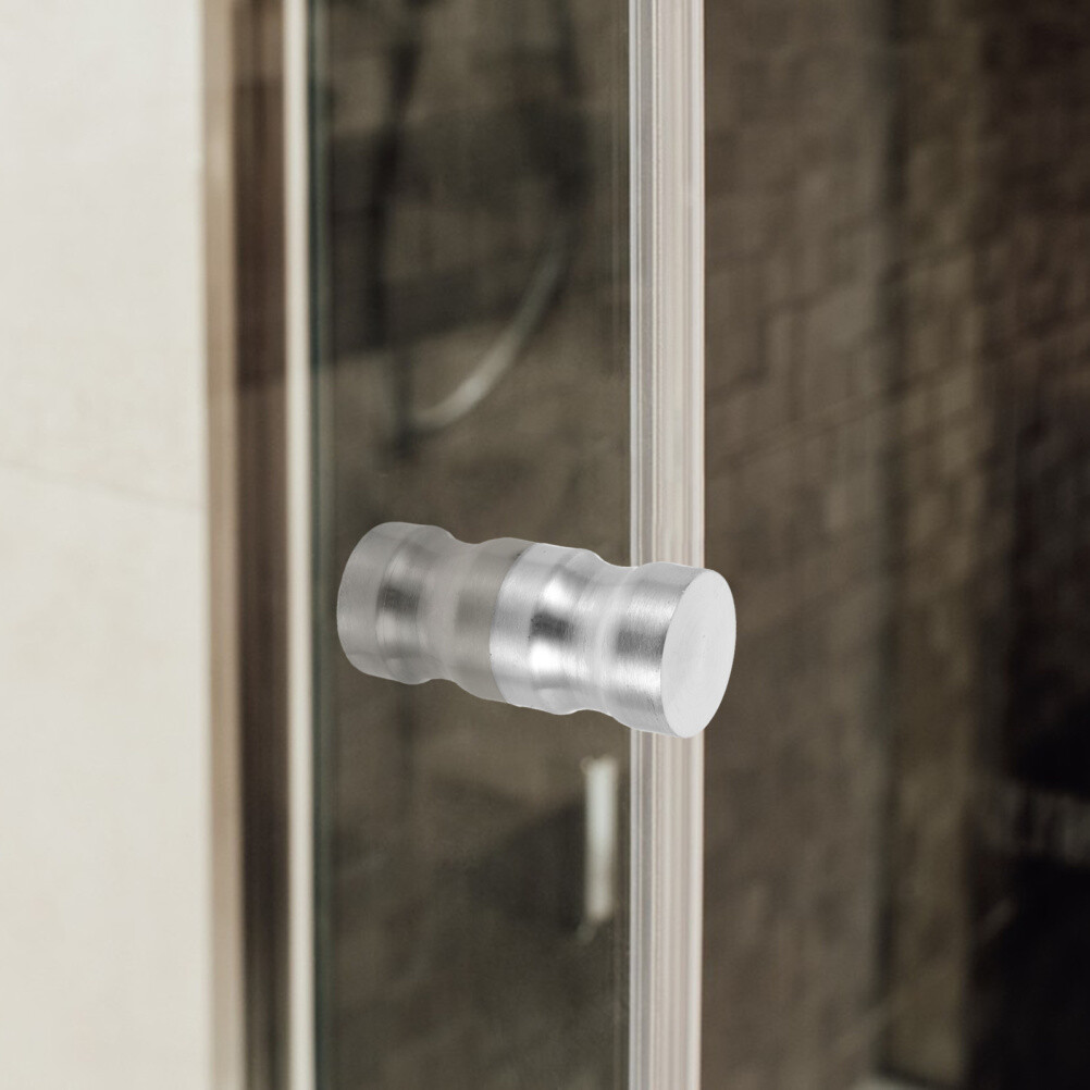 Bathroom Door Handle Shower Replacement Parts Universal Zinc Alloy Knob Glass