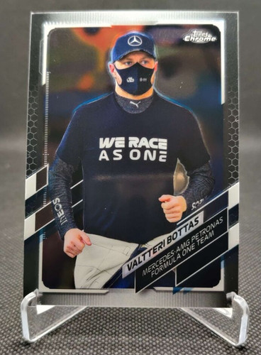 2021 Topps Chrome F1 Valtteri Bottas #44 card