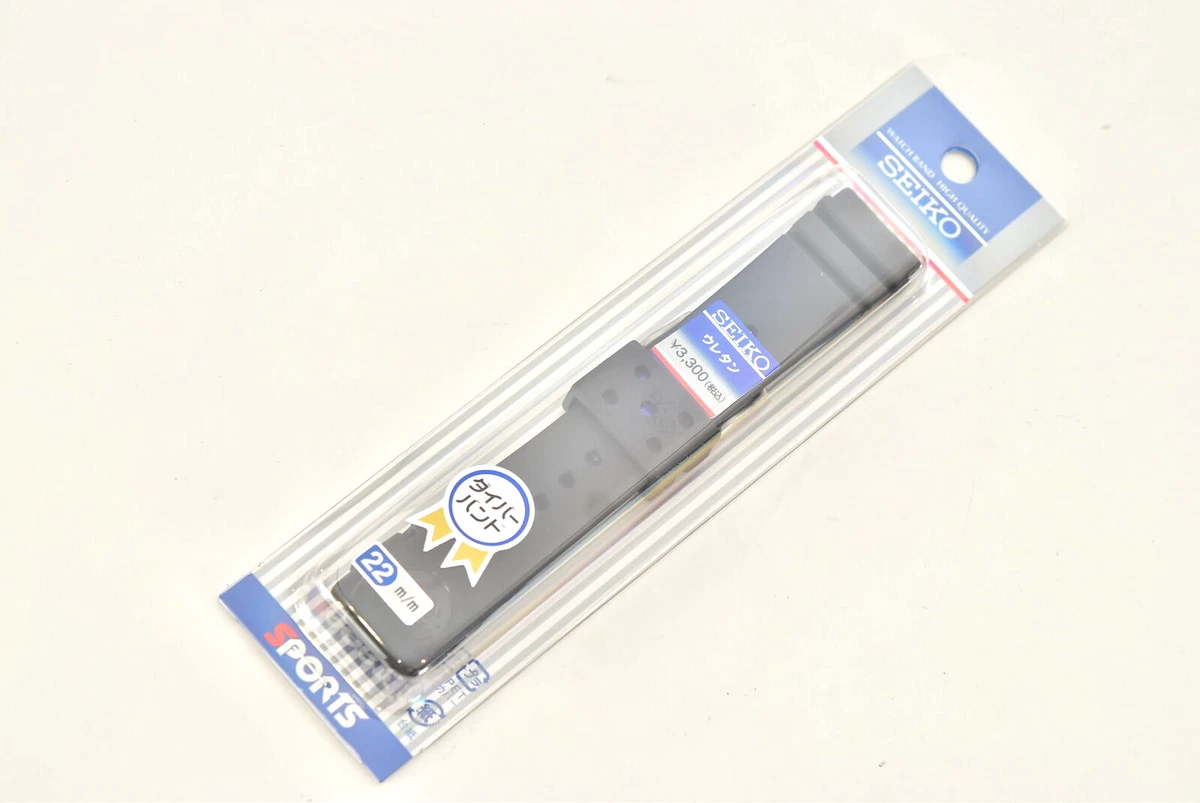Seiko DAL1BP FAT 22mm Rubber Diver Watch Strap Cinturino ORIGINALE Skx Turle Ecc | Acquisti Online Su - Foto 3
