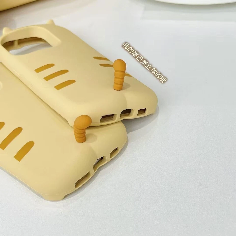 Luxury Cute Lovely 3D Soft Silicone Cat Cover Case Cover For 13 14 15 16 Pro Max - Image 4 of 4