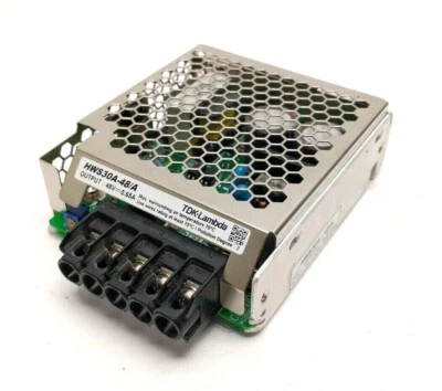 TDK-Lambda HWS30A-48/A Switching Power Supply 30W 100-240VAC 0.7A 48VDC 0.65A - Image 1 of 4