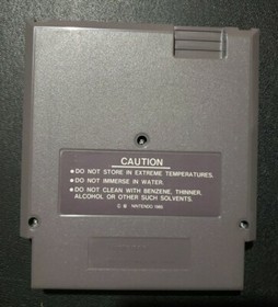 3-D Worldrunner Nintendo NES Cartridge Only Authentic / Tested