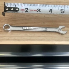 Vintage Craftsman 3/8'' SAE 12-Point Combination Wrench -VV- 44693 FORGED USA