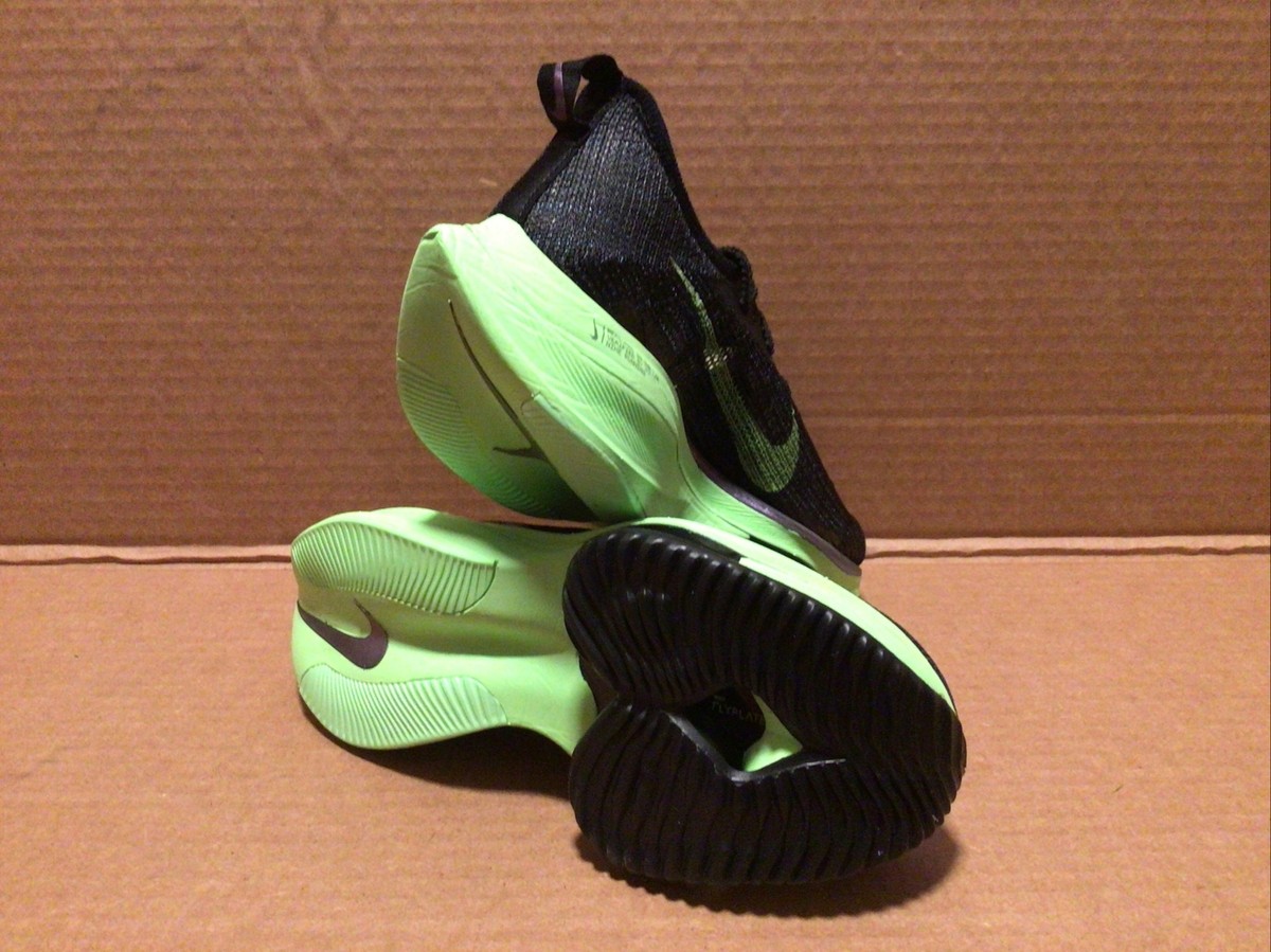 Nike Air Zoom Alphafly Next% 'Lime Blast' size 5.5 Womens | eBay
