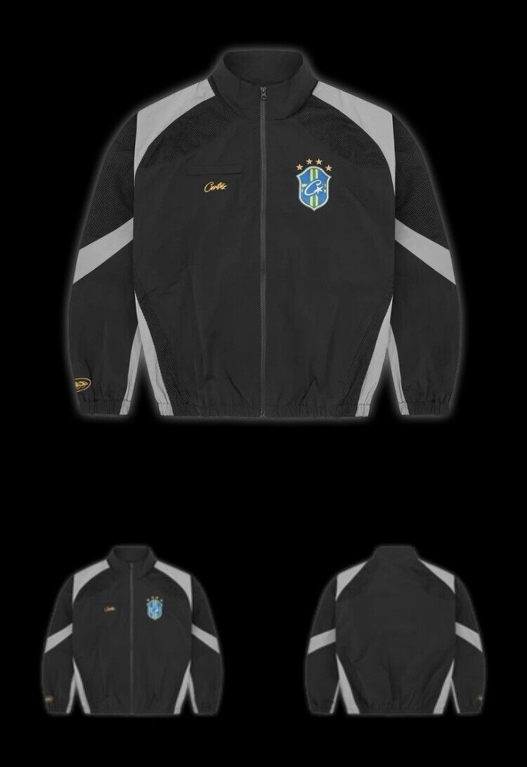 Corteiz Olympic Shuku Jacket Brazil (black/grey) Size L | eBay Corteiz Olympic Shuku Jacket Brazil (black/grey) Size L | eBay