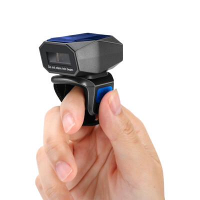 Eyoyo Mini Bluetooth Wearable 1D Laser Barcode Scanner Wireless Barcode Reader