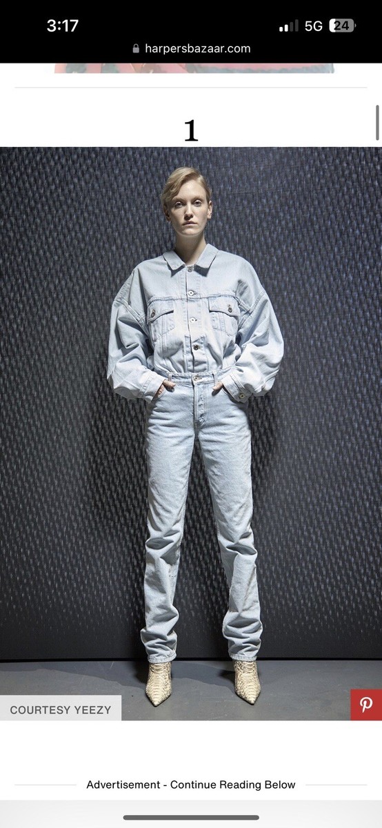 Yeezy Season 5 Denim Jacket Blue Size Medium | eBay Yeezy Season 5 Denim Jacket Blue Size Medium | eBay