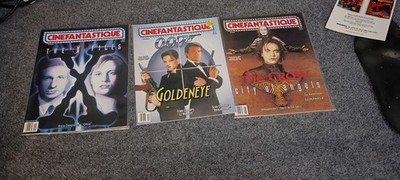 Cinefantastique Movies & TV Sci-Fi 1995 The X-Files Goldeneye Crow 12 Monkeys