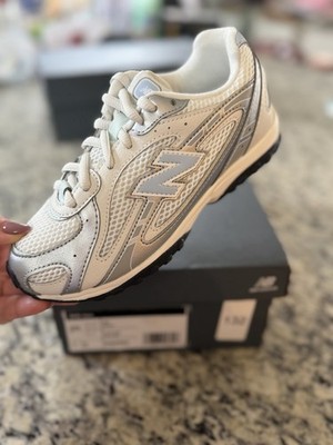 New Balance 204L Lace Wide White Blue Athletic Shoes Unisex Baby P204L8MO
