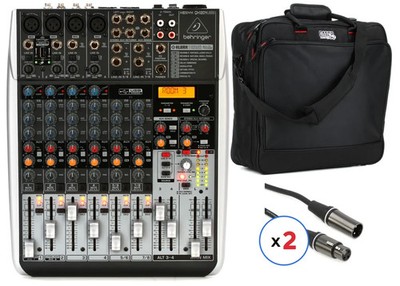 Behringer Xenyx QX1204USB Mixer Bag Bundle