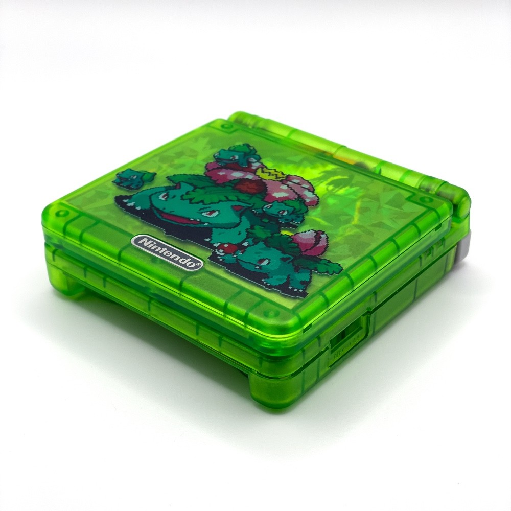 Nintendo Game Boy Advance SP IPS V5 Venusaur Evolution USB-C Charging Option — image 10