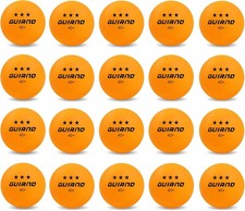 Guirnd 20 Pack Ping Pong Balls, 3 Star Table Tennis Balls, 40 Pong Ball