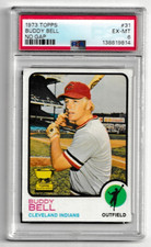 1973 Topps BUDDY BELL Rookie card #31 EX-MT PSA 6 Cleveland Indians. rookie card picture