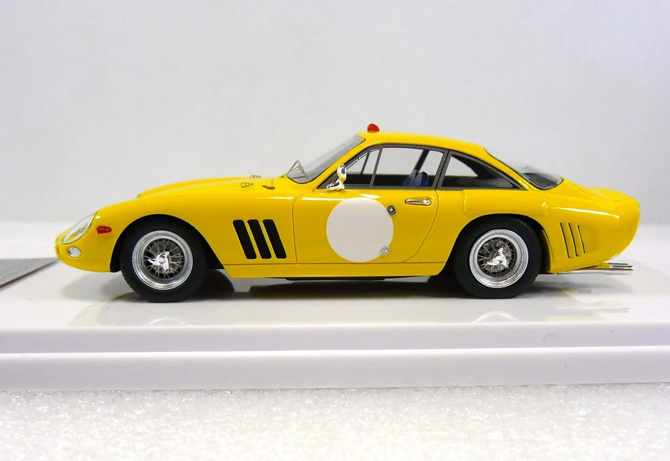 FERRARI 330 LMB  Press version 1963  yellow  Ltd 40 pcs TECNOMODEL 1:43 - Immagine 3 di 4