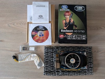 Sapphire Radeon HD 5750 1GB DDR5 PCI-E Grafikkarte 2x DVI,HDMI,DP Crossfire OVP