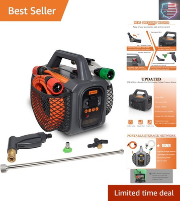 #ad #ad Updated Port A Blaster HVAC Coil Cleaning Portable Pressure Washer Coil Jet... $206.88