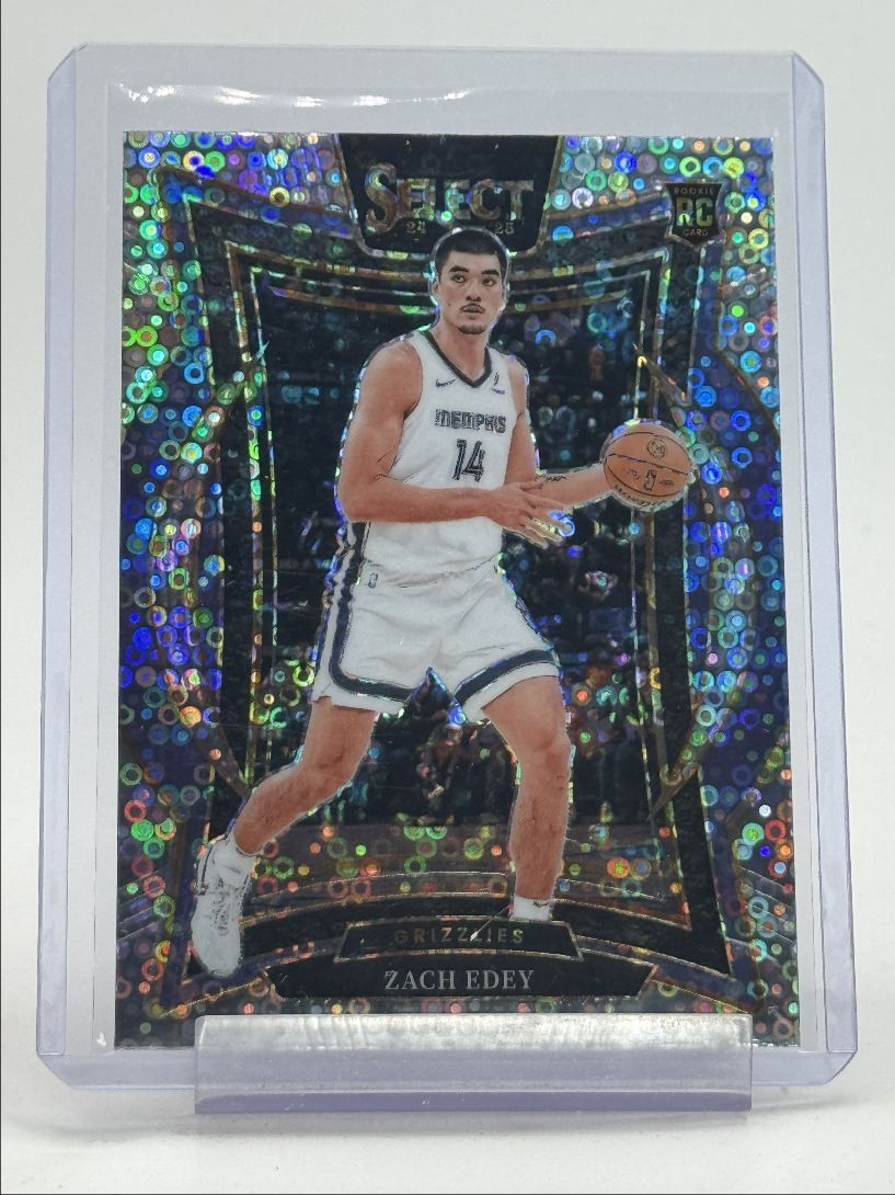 ZACH EDEY 2024-25 SELECT CONCOURSE ROOKIE SILVER DISCO RC Q3464