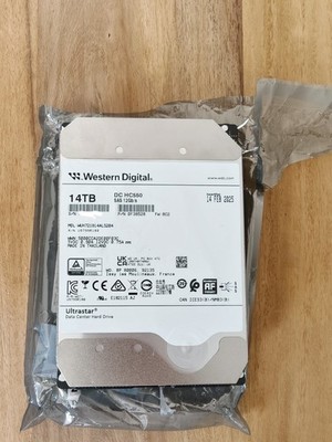   Interne Festplatte Western Digital WD Ultrastar DC HC550 14TB SAS