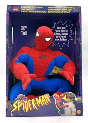 1995 Toybiz Marvel Spider-Man 50cm Plüschfigur / 20 Inch Plush-Figure / in Ovp