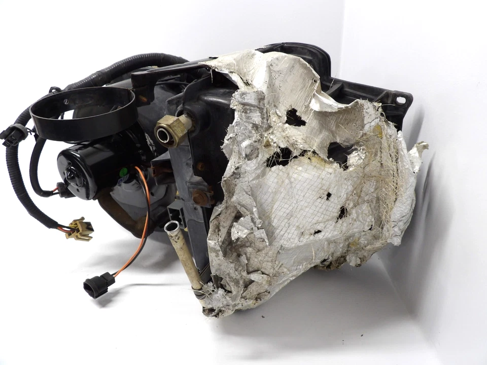 92-96 Ford F150 Bronco Engine Bay A/C evaporador núcleo carcaça ventilador ventilador caixa fabricante de equipamento original - Imagem 4 de 4