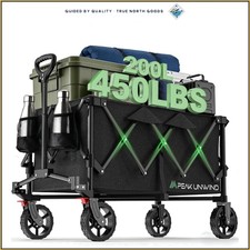 Collapsible Cart with 360 Degree Swivel Wheels for Easy Maneuverability