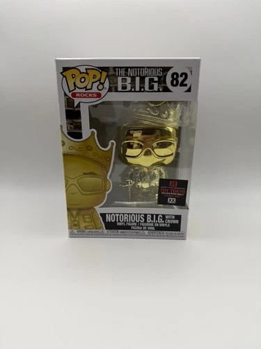 FunkoPopRocksThe NotoriousB.I.G. Toy Tokyo#82 Notorious B.I.G. with Crown