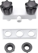 Shower Faucet, Outdoor Shower Replacement fits for Motorhome/Trai Color: White