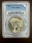 1923 Peace Silver Dollar, PCGS MS 63