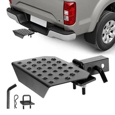Uimoso T-shaped for 2" Receiver Hitch Step Universal Trailer Tow Rear Bumper