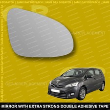 For Toyota Verso wing mirror glass 13-18 Right Driver side Spherical