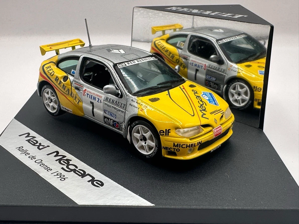 Renault Megane Maxi Rallye 1996 – Vitesse 1/43 – Sperrer, Castrol, Krappfeld