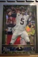 2015 Topps Chrome - Nick Foles #74 STS Camo Refractor /499