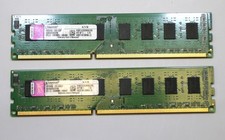 Kingston KVR 1333D3N9K2/8G 8GB 2 x 4GB 2Rx8 PC3-10600E DDR3-1333 Memory Kit