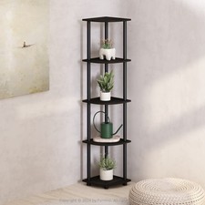 Turn-N-Tube 5 Tier Multipurpose Corner Display Rack Shelving Unit,