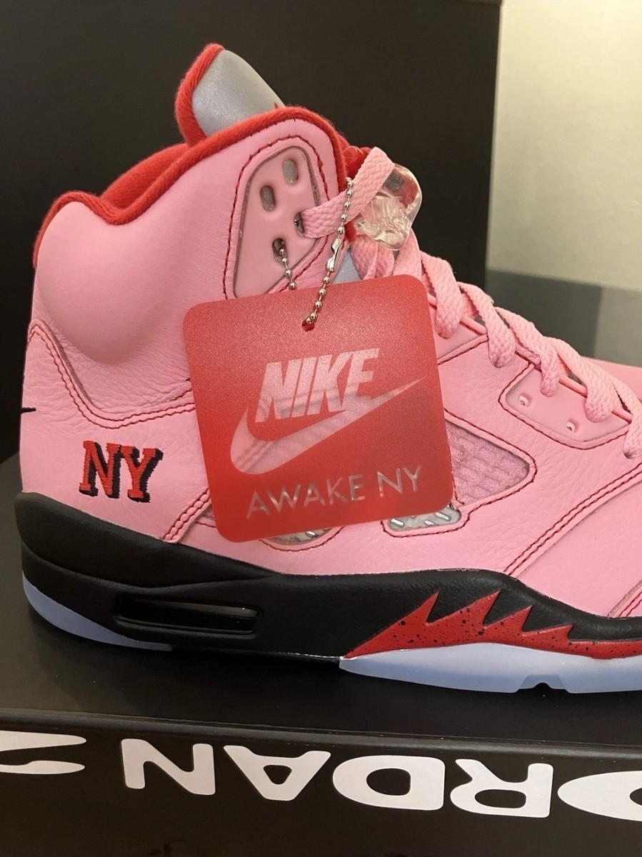 Awake NY x Air Jordan 5 Retro'Boro - Arctic Pink (DV4982-600) Size