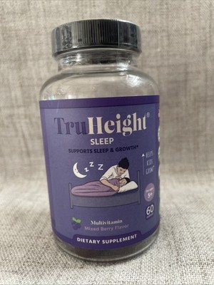 truheight Sleep Multivitamin Mixed Berry Gummies Sleep & Growth Support 60 Ct