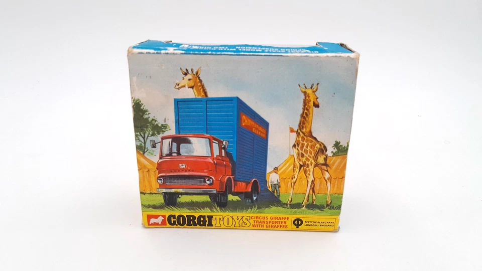 Corgi Toys 503 Chipperfields Giraffe Bedford Transporter - Immagine 3 di 4
